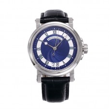 Breguet Marine Automatic Big Date 5817 Blue Dial Watch in Steel