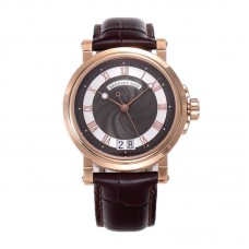 Breguet Marine Automatic Big Date 5817 Brown Dial Watch in Rose Gold