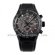 Calibre Heuer 01 Chrono 43mm Grey Dial