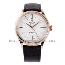 Cellini Time 50509 White Dial with Roman Marker in Rose Gold