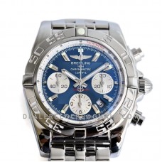 Chronomat B01 44 Blue Dial Ref: AB011011-C788