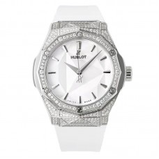 Classic Fusion Orlinski Titanium White Alternative Pave 40mm White Dial