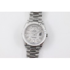 Day-Date 40 228239 Meteorite Dial with Diamond Markers in White Gold