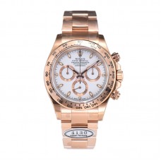 Daytona 116505 White Dial in Everose Gold