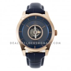 De Ville Tourbillon Co-Axial Chronometer Numbered Edition 44MM Blue Dial