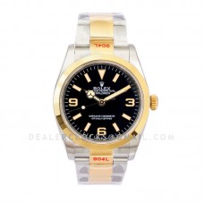 Explorer I 36mm 1242703 Black Dial in Steel/Yellow Gold