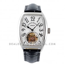 Giga Tourbillon White Dial on Steel