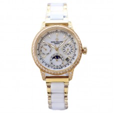 Grand Complications Ladies First Perpetual Calendar with Diamond Bezel in Yellow Gold