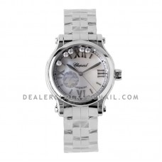 Happy Sport Automatic 33mm White MOP Dial in Steel