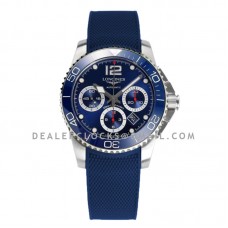 Hydroconquest Blue Dial on Rubber Strap