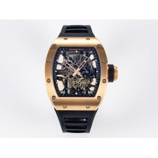 RM035-02 RG SONIC Best Edition Skeleton Dial on Black Rubber Strap Clone RMUL1
