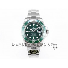 Submariner 116610 LV Green Ceramic Clean 904L 1:1 Best Edition on SS Bracelet VS3135