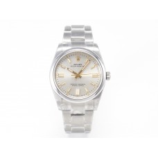 Oyster Perpetual 126000 36mm BPF 1:1 Best Edition 904L Steel Silver White Dial A3230