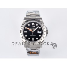 Explorer II 42mm 226570 904L SS QF 1:1 Best Edition Black Dial on Bracelet SH3285-2 CHS