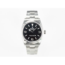 Explorer 36 904L Steel KRF 1:1 Best Edition Black Dial on SS Bracelet SW200 V2