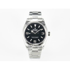 Explorer 36 904L Steel KRF 1:1 Best Edition Black Dial on SS Bracelet A2824 V2