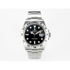 Explorer II 42mm 226570 904L SS Clean 1:1 Best Edition Black Dial on Bracelet DD3285 CHS