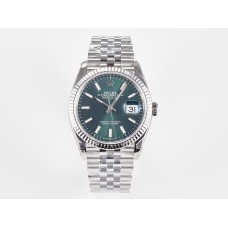 DateJust 36 126200 904L SS VSF 1:1 Best Edition Green Dial on Jubilee Bracelet VS3235