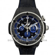 King Power F1 Interlagos Matte Black Dial Chronograph