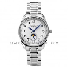 Master Collection Moonphrase White Dial on Bracelet