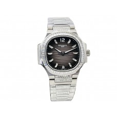 Nautilus 7118 Grey Dial with Diamond Markers