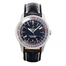 Navitimer Automatic 41 Black Dial in Steel