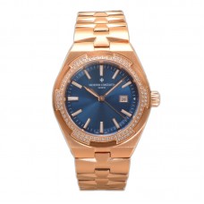 Overseas Blue Dial Ref. 4205 35mm in Rose Gold