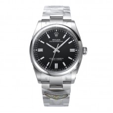 Oyster Perpetual 41mm Bright Black Dial 124300