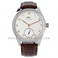Portugieser Automatic 40 IW358303 White Dial in Steel
