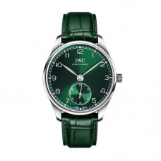 Portugieser Automatic 40 IW358310 Green Dial in Steel