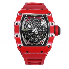 RM 035-02 Rafael Nadal TPT Red on Red Rubber Strap