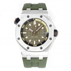 Royal Oak Offshore Diver Steel Khaki Dial Ref. 15720ST.OO.A052CA.01