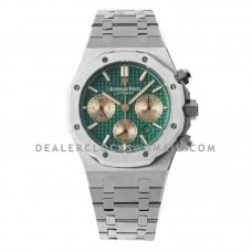 Royal Oak Self-Winding Chronograph Green Dial in Steel