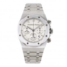 Royal Oak Self-Winding Chronograph White Dial in Steel