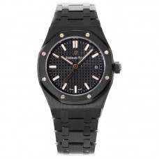 Royal Oak Selfwinding 77350CE 34mm Black Dial in PVD