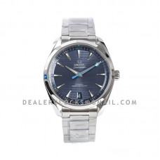 Seamaster Aqua Terra 150m Co-Axial Master Chronometer 41mm Blue Dial on Bracelet Ref: 220.10.41.21.03.002