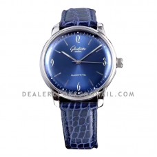 Sixties Blue Dial in Steel Ref: 1-39-52-06-02-04