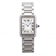 Tank Must 29.5mm White Dial in Steel