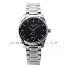 The Longines Master Collection Moonphase Black Dial L2.909.4.57.6