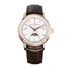 Traditionelle Complete Calendar White Dial in Pink Gold Ref. 4010T/000R-B344