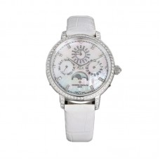 Traditionelle Perpetual Calendar Ultra-Thin 4305T/000G White Dial in White Gold