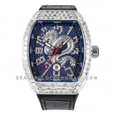 Vanguard Blue Dragon King V45 SC with Diamond Bezel