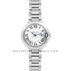 Ballon Bleu de Cartier 33mm White Dial in Steel
