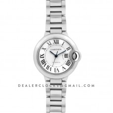Ballon Bleu De Cartier 36mm White Dial in Steel