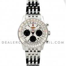 Navitimer 01 Chronograph Silver Dial Ref: AB0121211G1A1