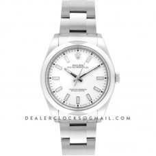 Oyster Perpetual 39mm White Dial 114301