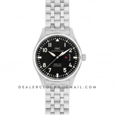 Mark XVII Black Dial on Steel Bracelet IW326504