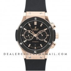 Classic Fusion Chronograph Black Dial in Rose Gold