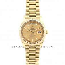 Day-Date 40 228238 Champagne Dial in Yellow Gold