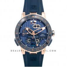 Executive EL Toro Blue Dial in Rose Gold